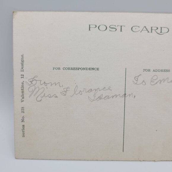 Antique Valentine Postcard Jealous Woman Design Series 238 Romantic Funny - Picture 4 of 6